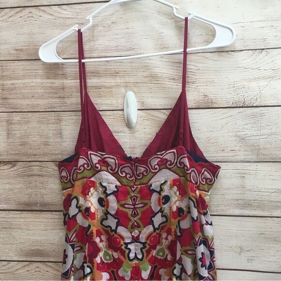 SAKS FIFTH AVENUE THREADS FLORAL MAXI DRESS‎ - Picture 7 of 9